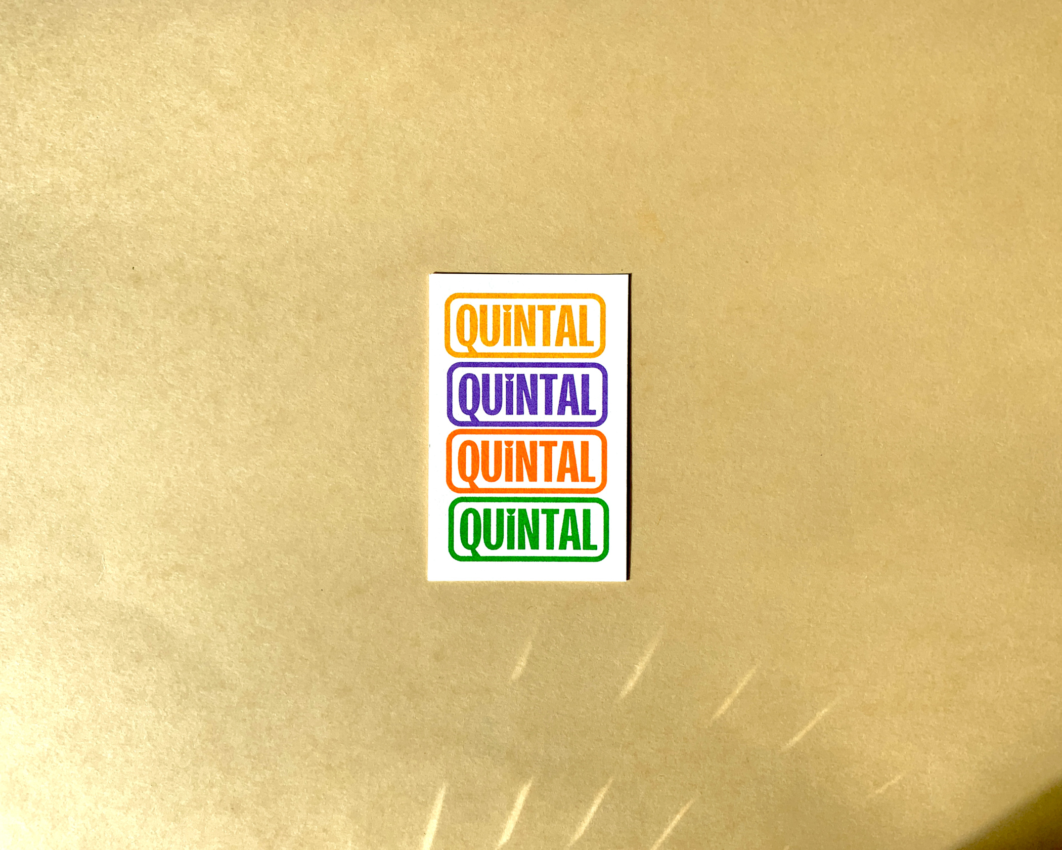 quintal vertical